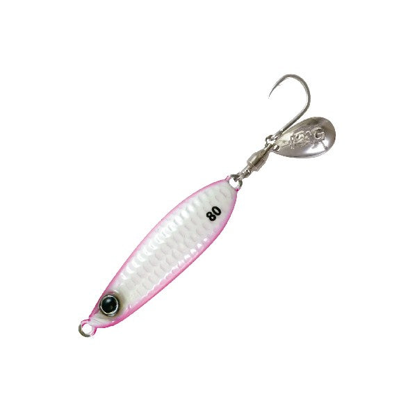 MAGBITE IWASHI JIG KOTSUBU 80g 73×18ｍｍ 05 PINK GLOW saltwater fishing lure