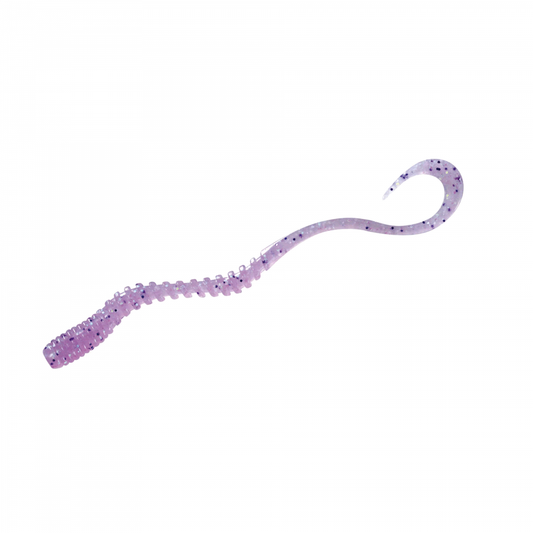 MAGBITE TAIRABAMUSHI CURLY 3" (5 pcs/pack) 36 GLITTER CLEAR PURPLE