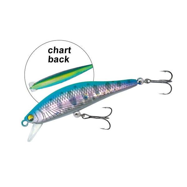YAMANAMI A2 MINNOW 52S 52mm : 4.7g MYL01 01 CHARTREUSE YAMAME freshwater fishing lure