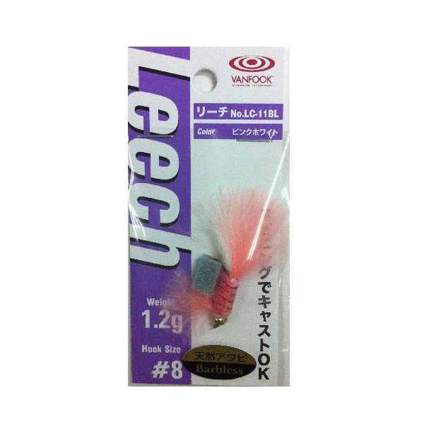 VANFOOK LEECH 1.2g LC-11BL PINK WHITE