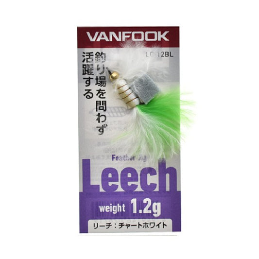 VANFOOK LEECH 1.2g LC-12BL CHART WHITE