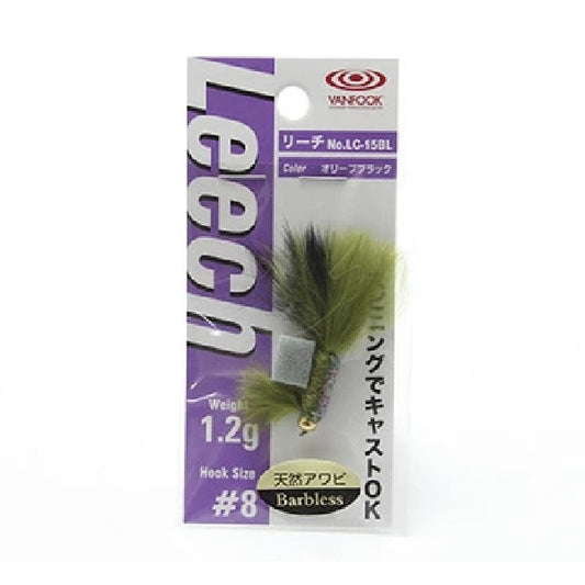 VANFOOK LEECH 1.2g LC-15BL OLIVE BLACK