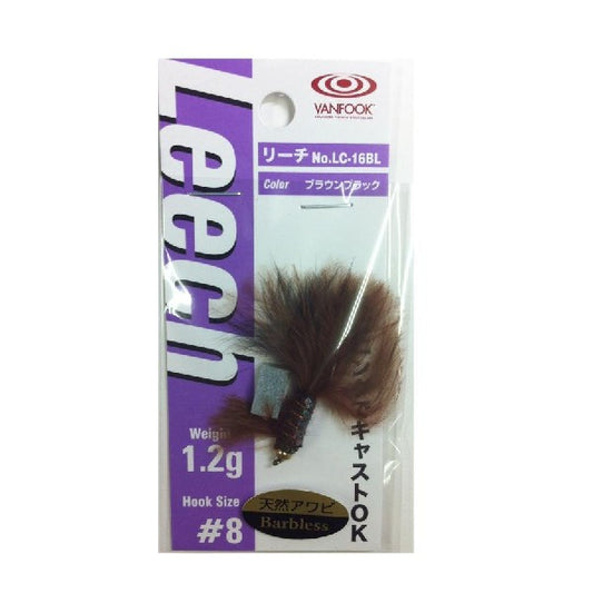VANFOOK LEECH 1.2g LC-16BL BROWN BLACK