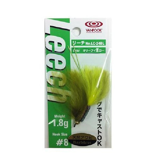 VANFOOK LEECH 1.8g LC-24BL OLIVE YELLOW