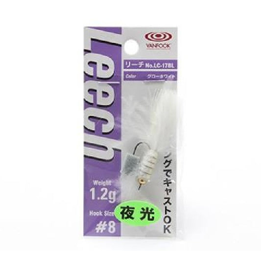 VANFOOK LEECH 1.2g LC-17BL GLOW WHITE
