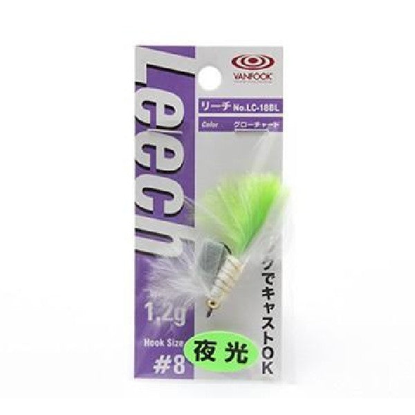 VANFOOK LEECH 1.2g LC-18BL GLOW CHART