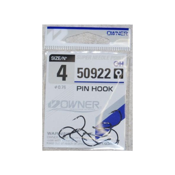OWNER PIN HOOK #4 fishing terminal tackle