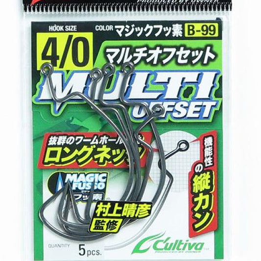 OWNER B-99 MULTI OFFSET HOOK #4/0 (5 pcs/pack)