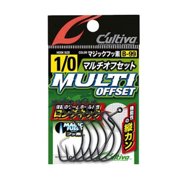 OWNER B-99 MULTI OFFSET HOOK #1/0 (6 pcs/pack)