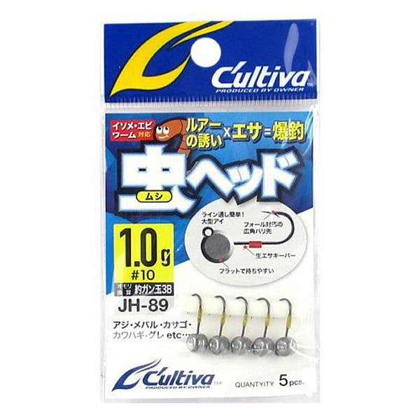 OWNER JH-89 MUSHI HEAD 1g (5 pcs/pack)