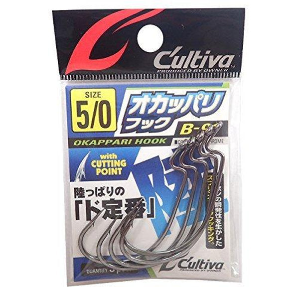 OWNER B-91 OKAPPARI HOOK #5/0 (5 pcs/pack) fishing terminal tackle