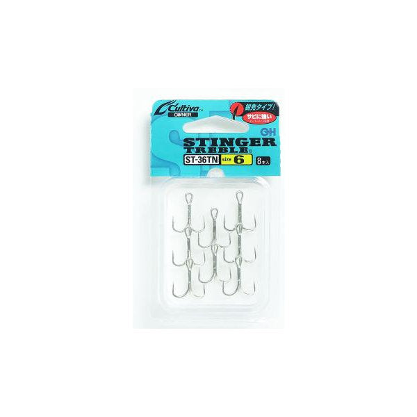 OWNER ST-36TN STINGER TREBLE #6 fishing terminal tackle