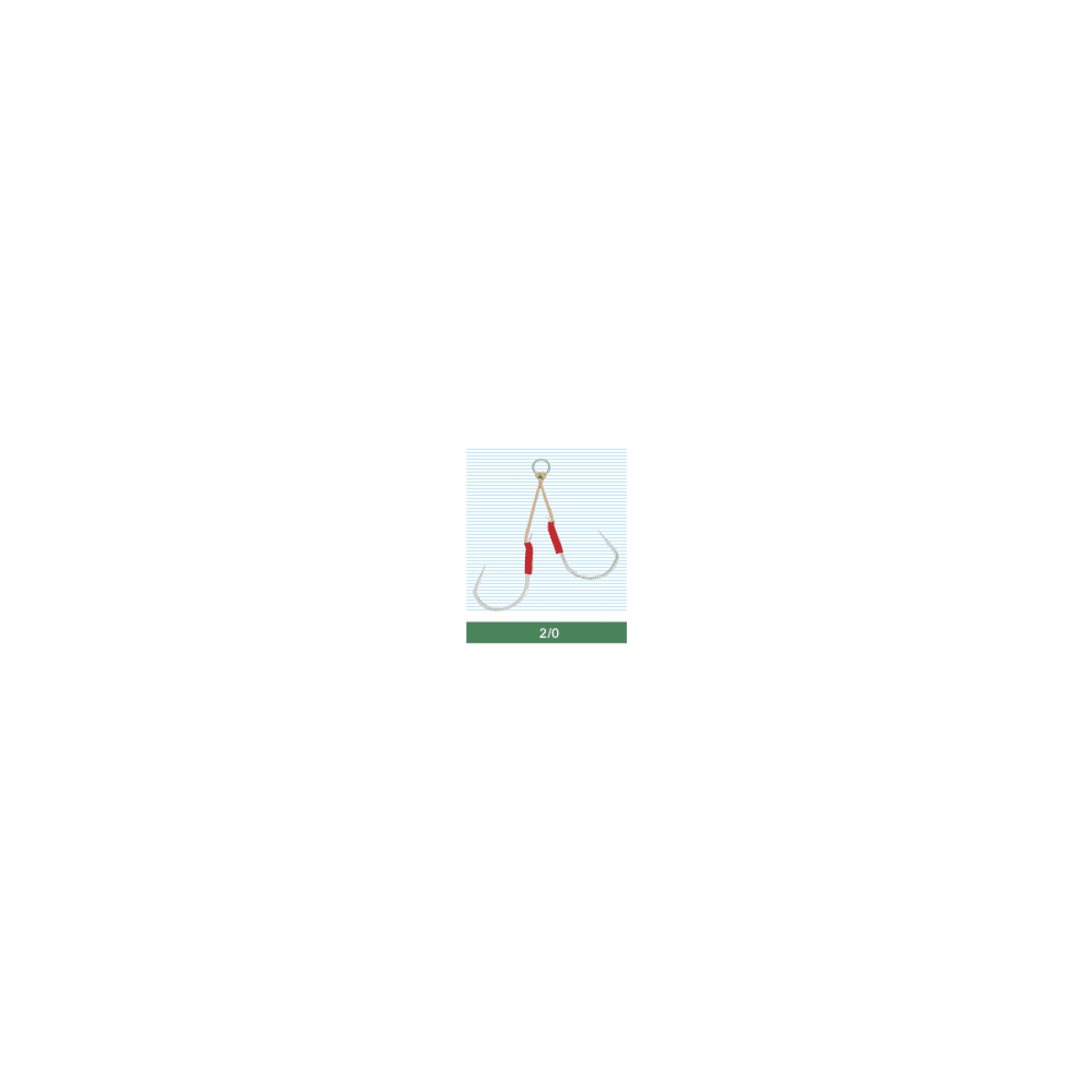 OWNER JD-22 JIGGER LIGHT DANSA HAYAGAKE #2/0 (2 pcs/pack) - Britannic Trade