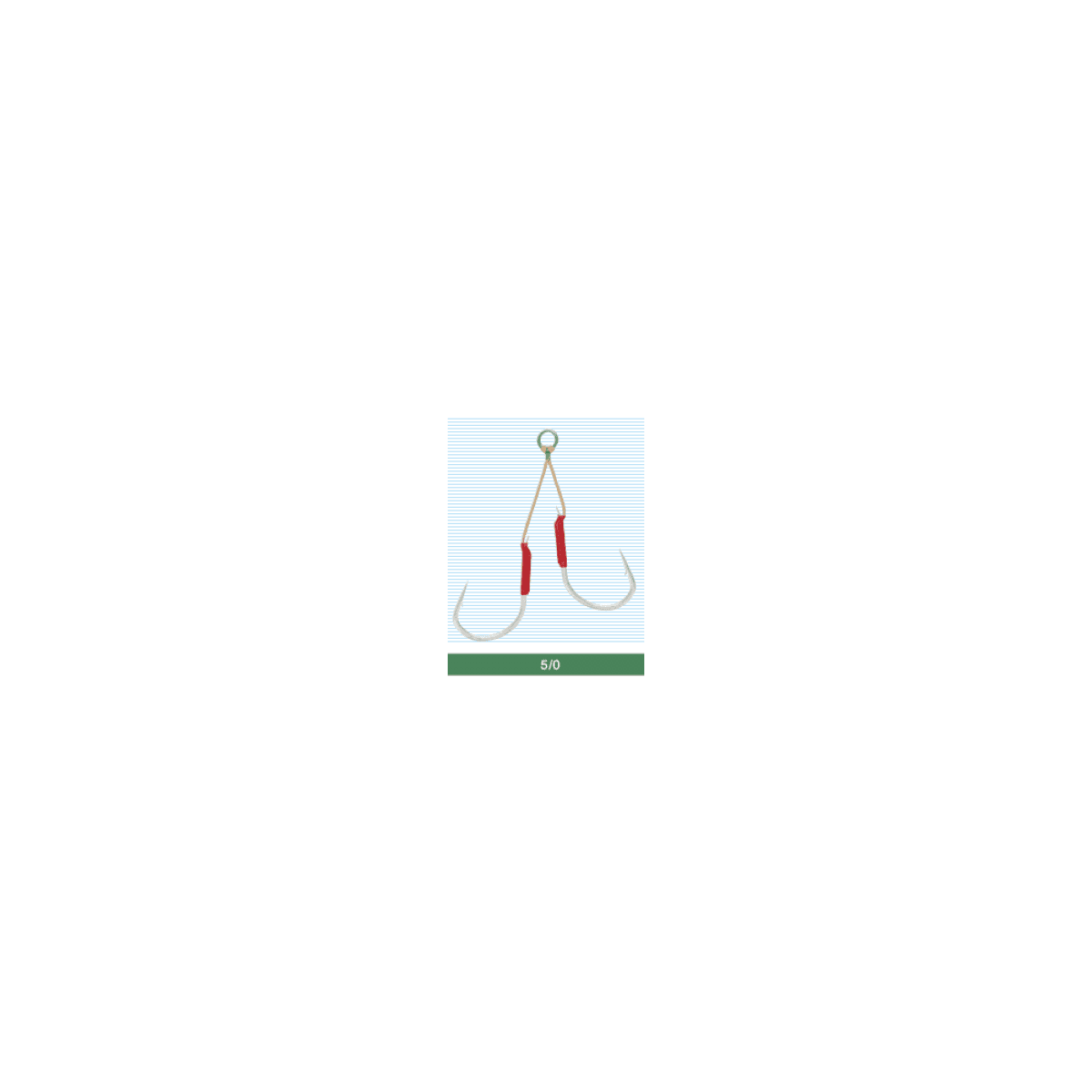 OWNER JD-22 JIGGER LIGHT DANSA HAYAGAKE #5/0 (2 pcs/pack) - Britannic Trade
