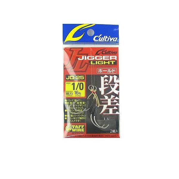 OWNER JD-25 JIGGER LIGHT DANSA HOLD #1/0 (2 pcs/pack) - Britannic Trade