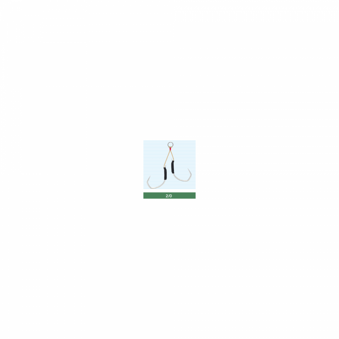 OWNER JD-25 JIGGER LIGHT DANSA HOLD #2/0 (2 pcs/pack) fishing terminal tackle — photo 2