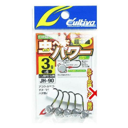 OWNER JH-90 MUSHI HEAD POWER 3g (5 pcs/pack) - Britannic Trade