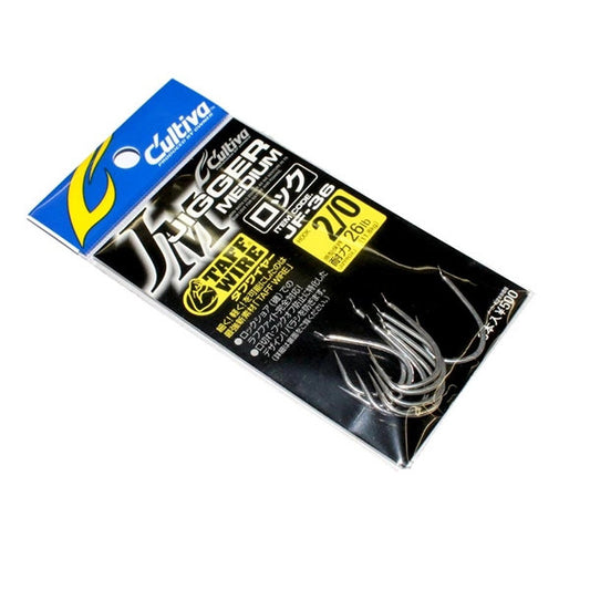 OWNER JF-36 JIGGER MEDIUM LOCK #2/0 (8 pcs/pack)