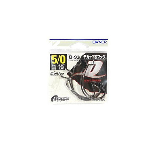 OWNER B-93 DEKAPPARI HOOK #5/0 (5 pcs/pack)