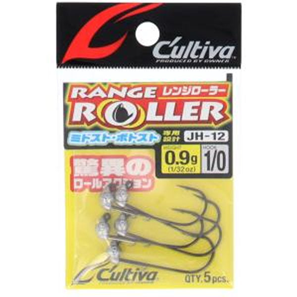 OWNER JH-12 RANGE ROLLER 0.9g : #1/0 (5 pcs/pack) fishing terminal tackle