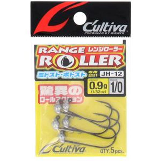 OWNER JH-12 RANGE ROLLER 0.9g : #1/0 (5 pcs/pack)