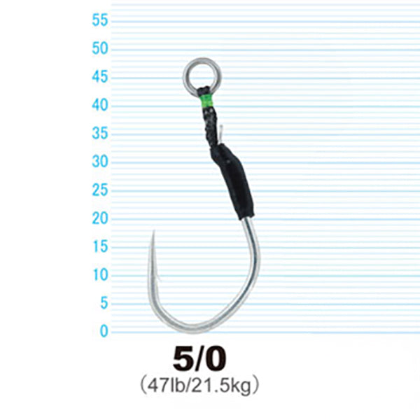 OWNER JCS-39 JIGGER MEDIUMSHORT CHASER #5/0 (2 pcs/pack) fishing terminal tackle