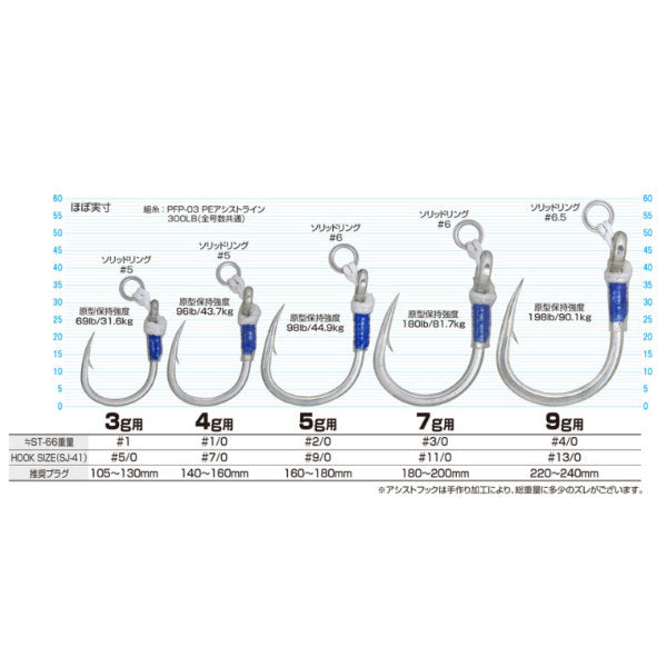 OWNER CA-141 CASTING PLUG ASSIST #11/0 (2 pcs/pack)