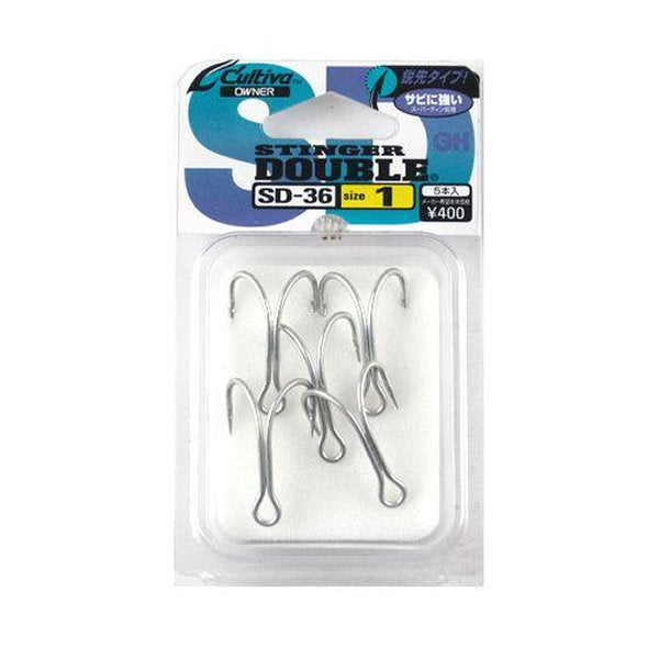 OWNER SD-36 STINGER DOUBLE #1 fishing terminal tackle