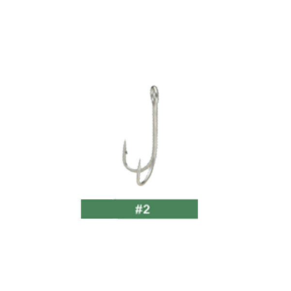 OWNER TW-03 TOP DOUBLE #2 (8 pcs/pack) fishing terminal tackle