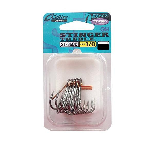 OWNER ST-36BC STINGER TREBLE #1/0 fishing terminal tackle