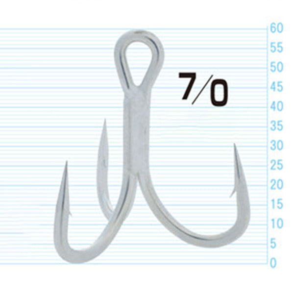 OWNER STX-68 STINGER TREBLE EXTRA #7/0 (4 pcs/pack) fishing terminal tackle