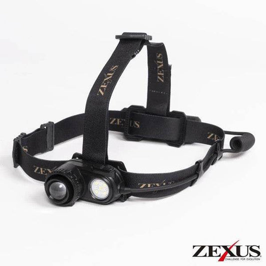 ZEXUS HEAD LIGHT ZX-R740 (Charging type/ZR-03 included) - Britannic Trade