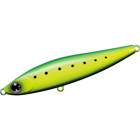 DAIWA MORETHAN SWITCH HITTER 85S 85mm : 20g Sinking LIME IWASHI