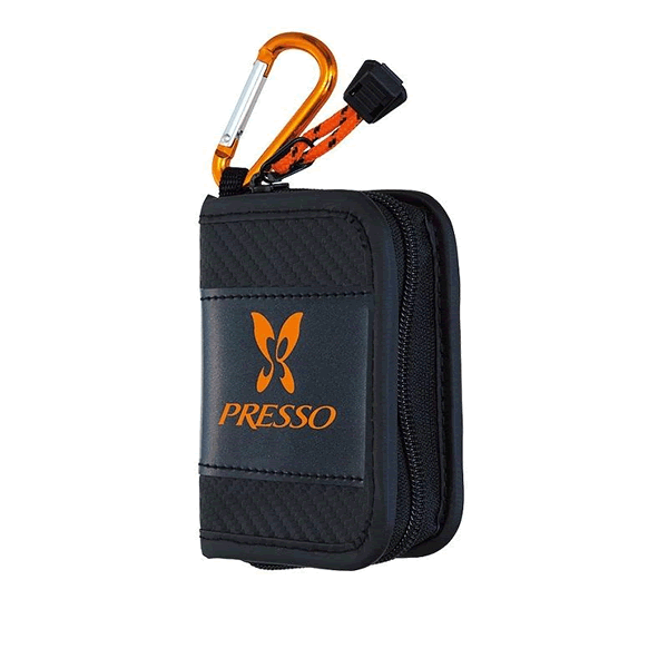 DAIWA PRESSO WALLET (C) S : 9 x 11 x 3.5cm BLACK