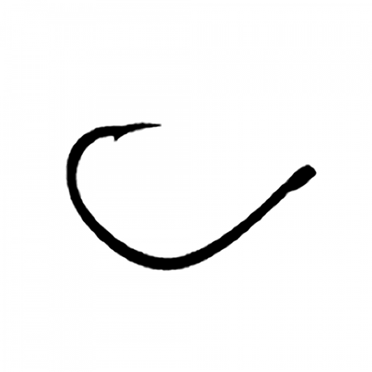 DAIWA BASSERS WORM HOOK SS WKY #2/0 (6 pcs/pack) - Britannic Trade