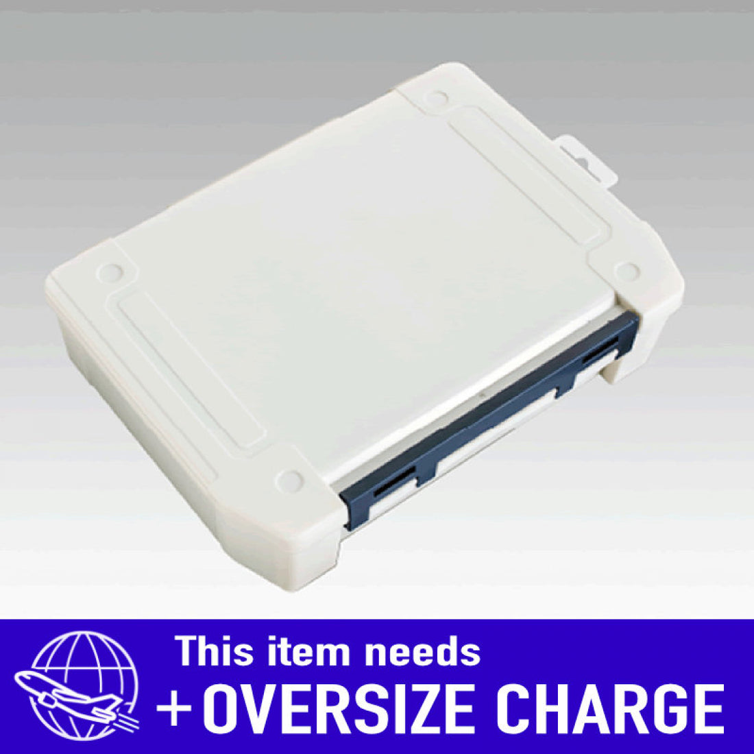 MEIHO TACHIUO TENYA CASE 255×190×60mm L WHITE fishing accessory