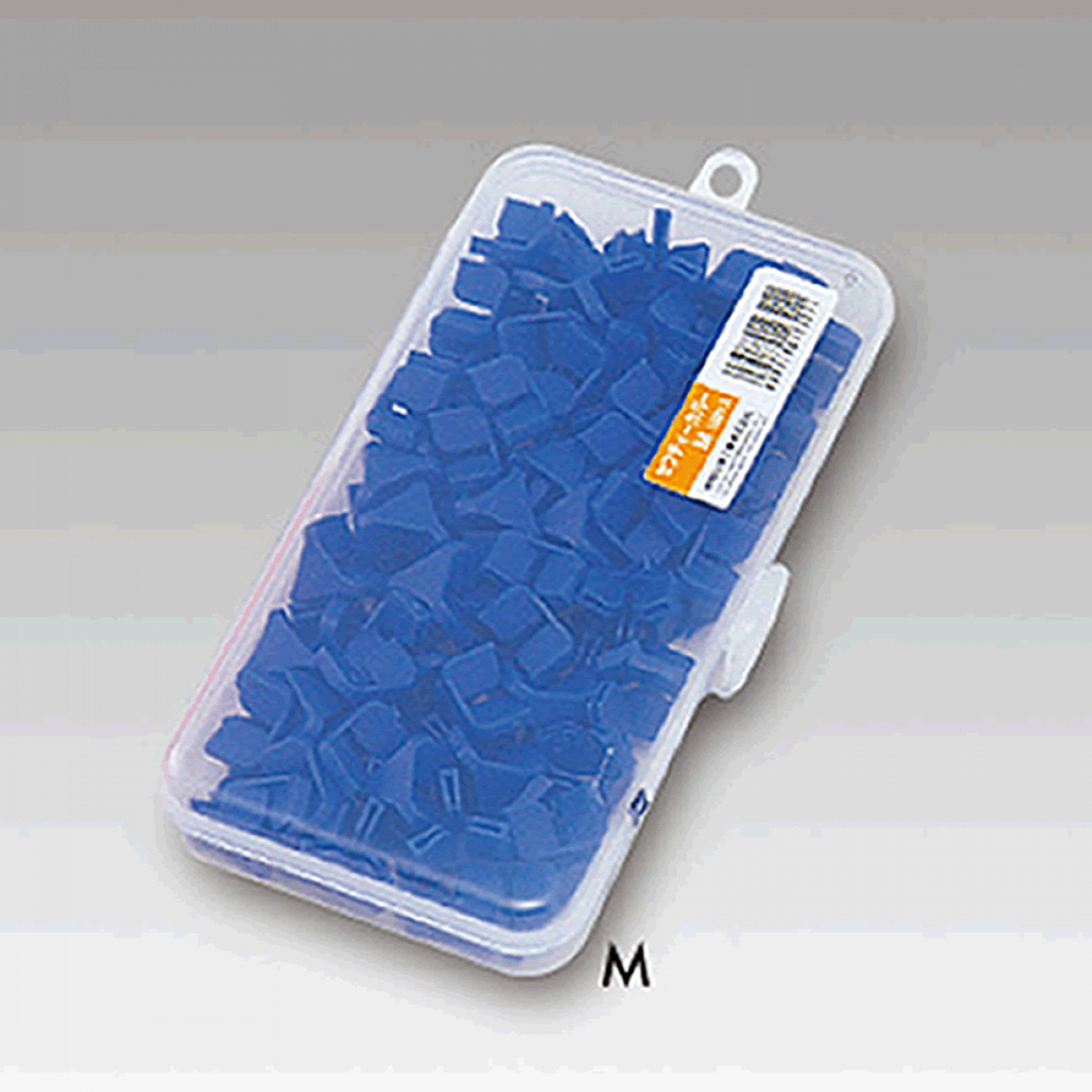 MEIHO SAFETY COVER M (#6 - #10) 100 pcs in Case BLUE fishing accessory