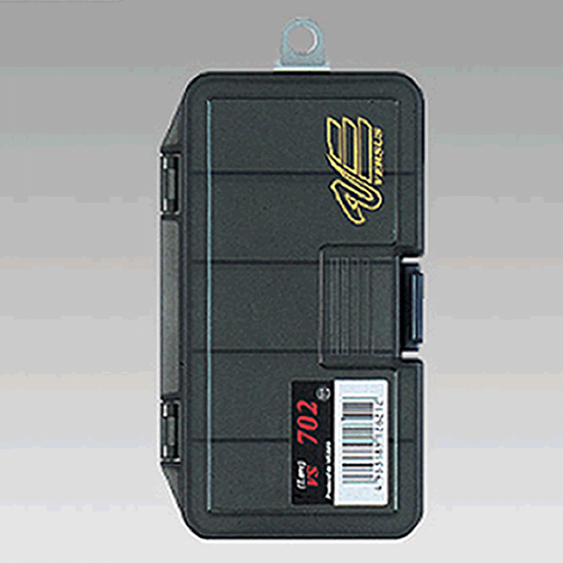MEIHO LURE BOX 138 x 77 x 31mm VS-702 SMOKE BLACK fishing accessory