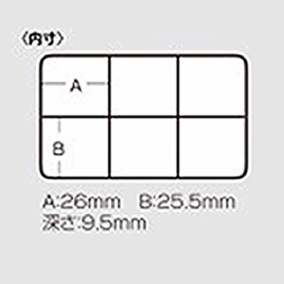 MEIHO WG series WG-6 CLEAR BLUE fishing accessory — photo 2