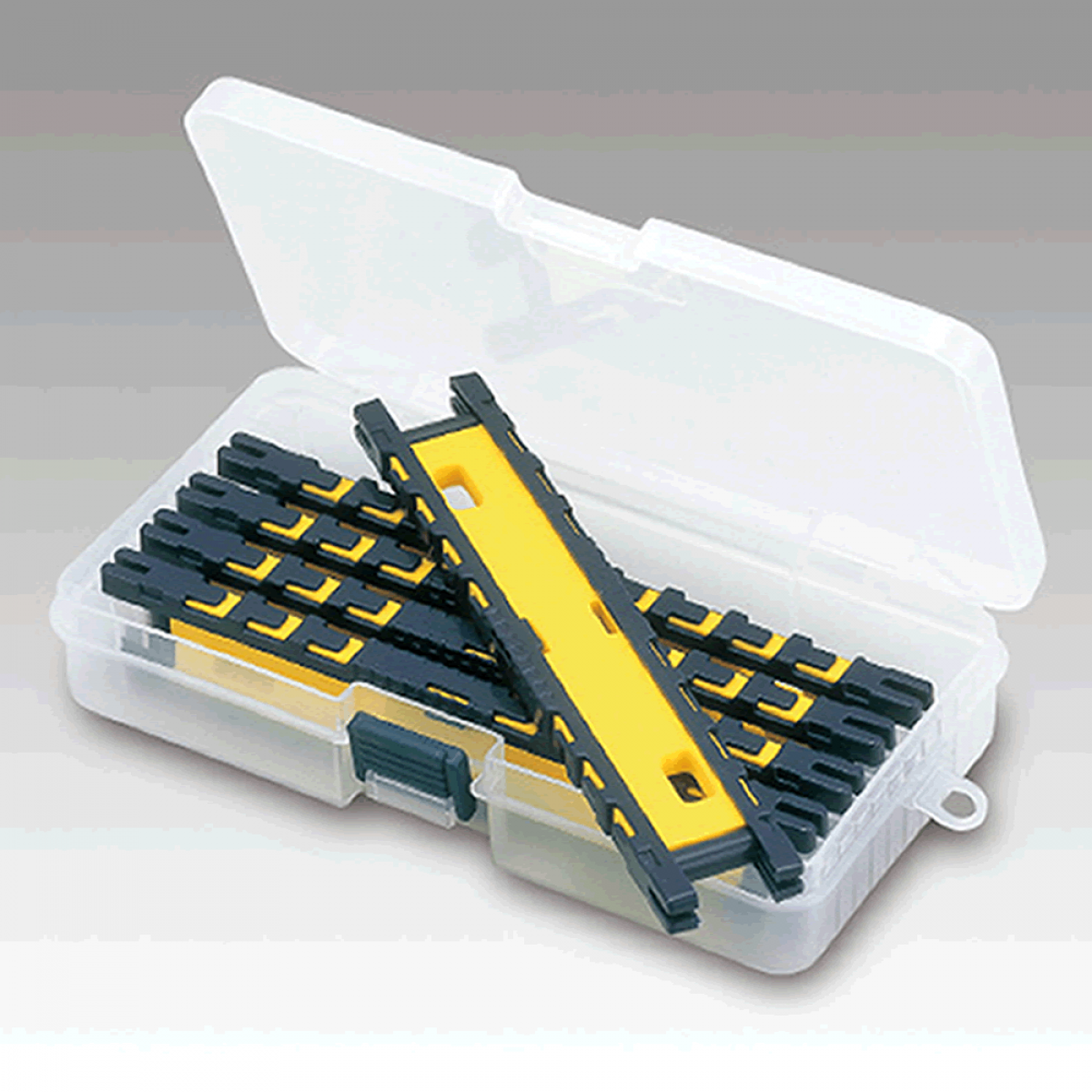 MEIHO CUSHION RIG WINDER STOCKER #150 (186 x 103 x 34mm 5 WINDERS/SET