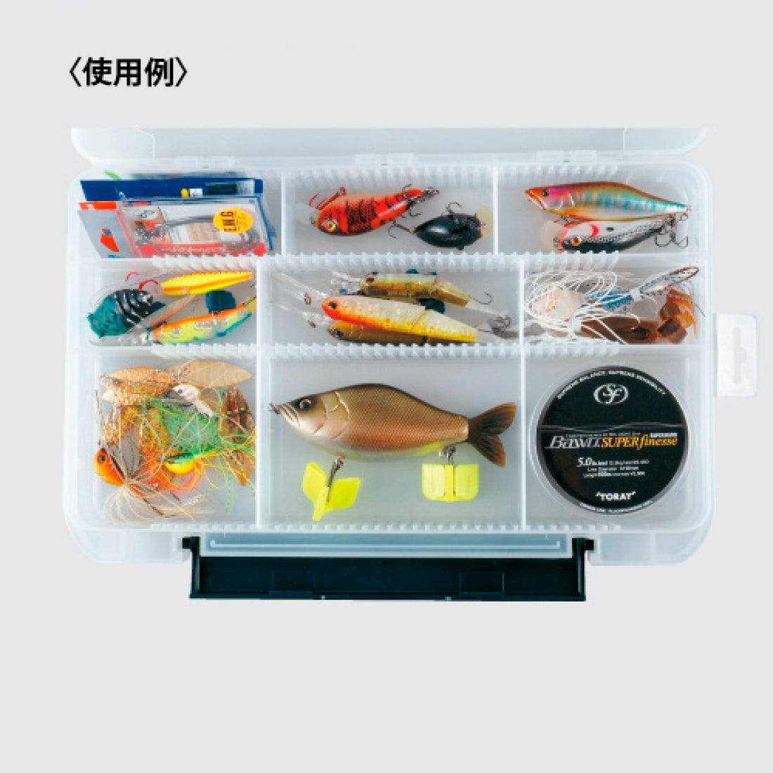 MEIHO VS-3043 ND-2 SMOKE BLACK fishing accessory — photo 3