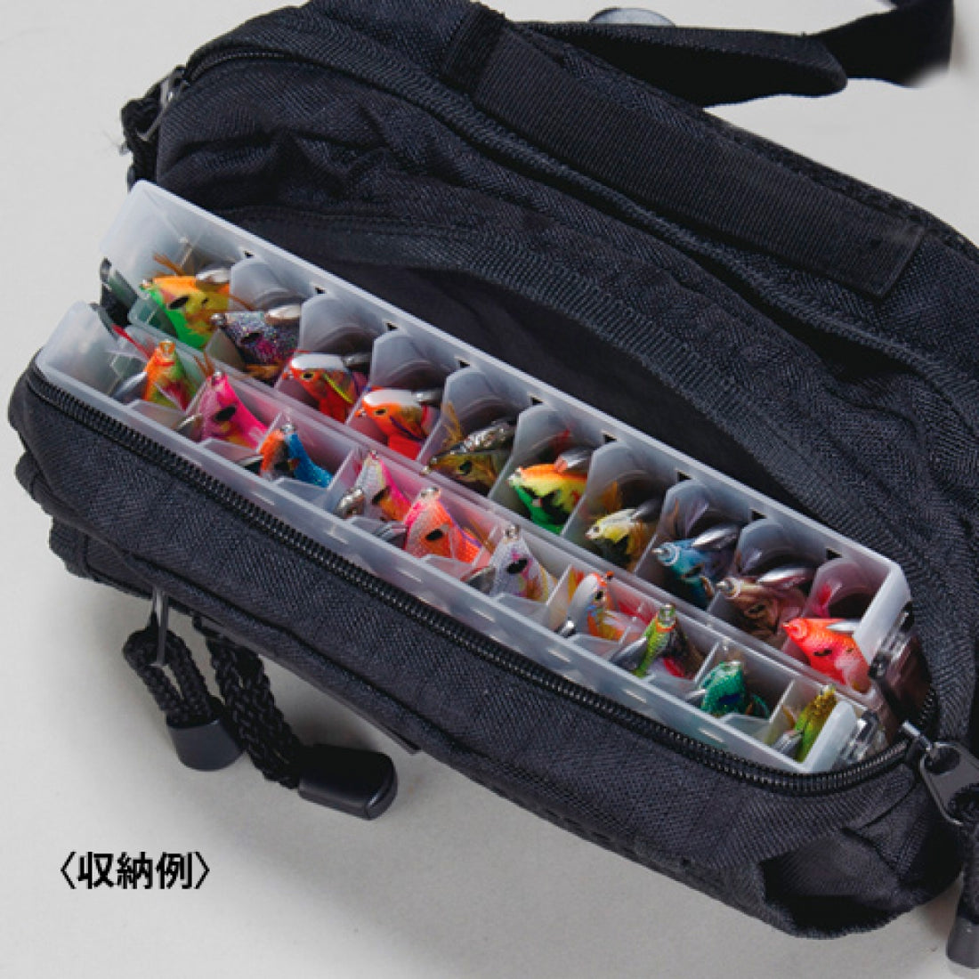 MEIHO EGI STOCKER 214 x 116 x 30mm VW-ES2050 CLEAR fishing accessory — photo 3