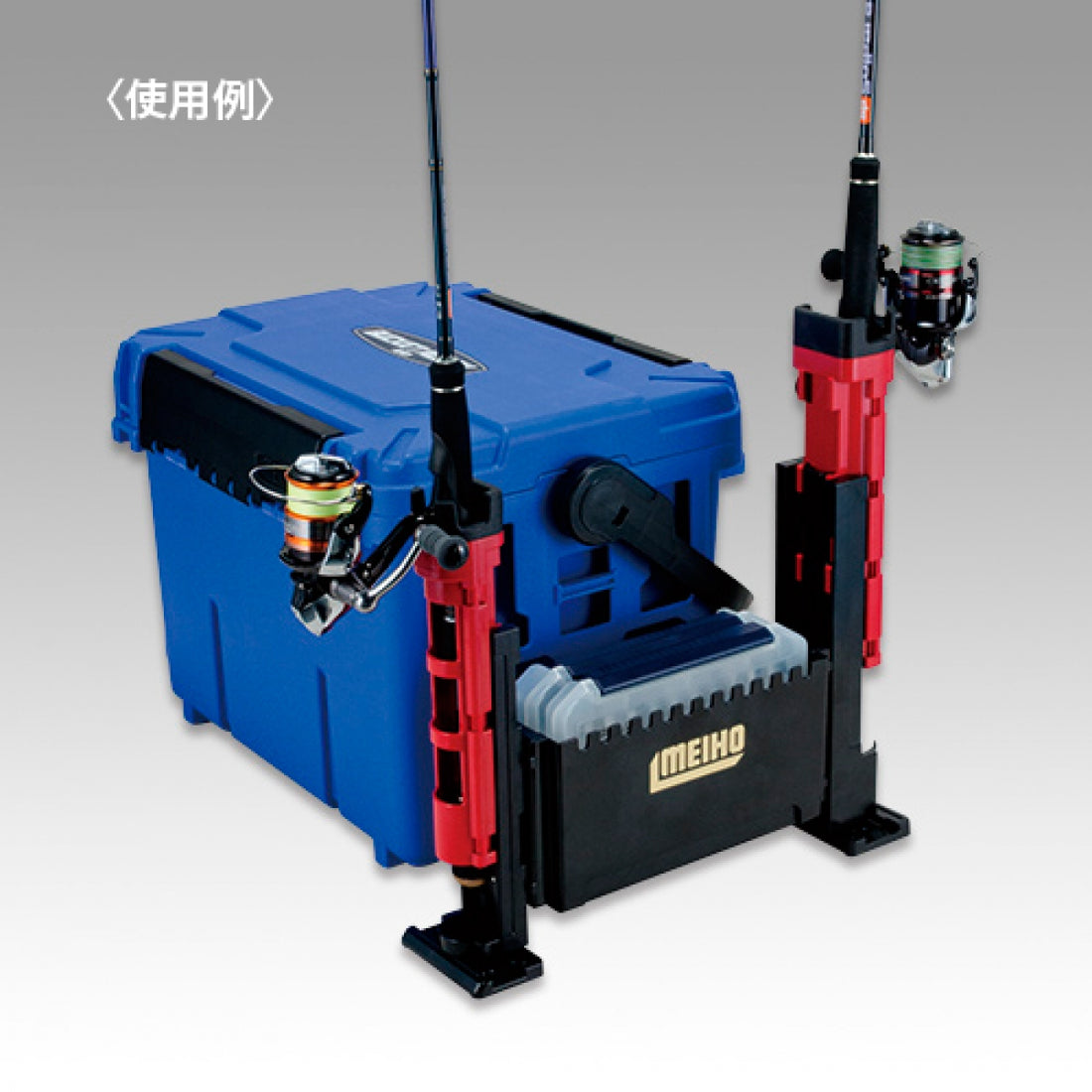 MEIHO SIDE POCKET BM-120 261 x 125 x 97mm fishing accessory — photo 3