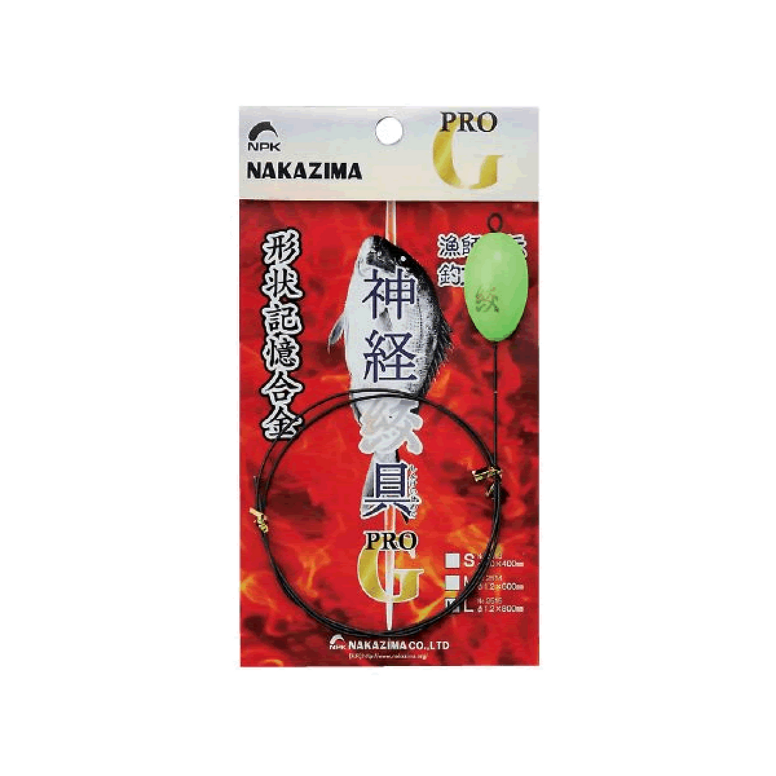 NAKAZIMA SHINKEISHIME PRO G (L) 1.2 x 800 mm 2515 fishing accessory — photo 2