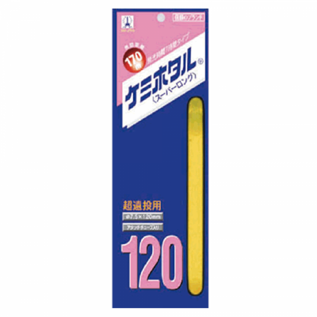 LUMICA CHEMIHOTARU 120 SUPER LONG dia.7.5 x 120mm A00701 YELLOW fishing terminal tackle