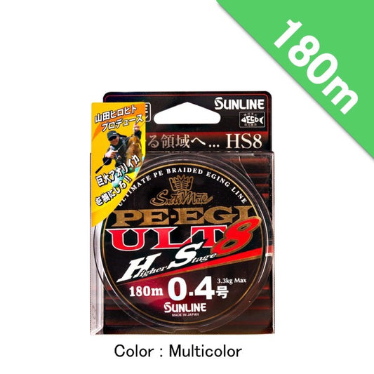 SUNLINE Saltimate PE EGI ULT HS8 #0.6 - 180m PE