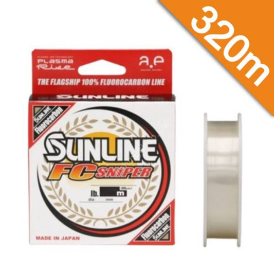 SUNLINE SHOOTER FC SNIPER 20 lb - 320m FLUOROCARBON CLEAR