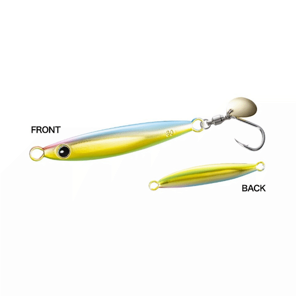 SHIMANO OCEA FALLSHOT BLADE 100g 85mm : 100g Sinking JU-W10X PEARL GOLD 006