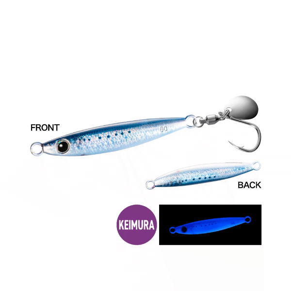 SHIMANO OCEA FALLSHOT BLADE 60g 72mm : 60g Sinking JU-W06X SRK IWASHI 001