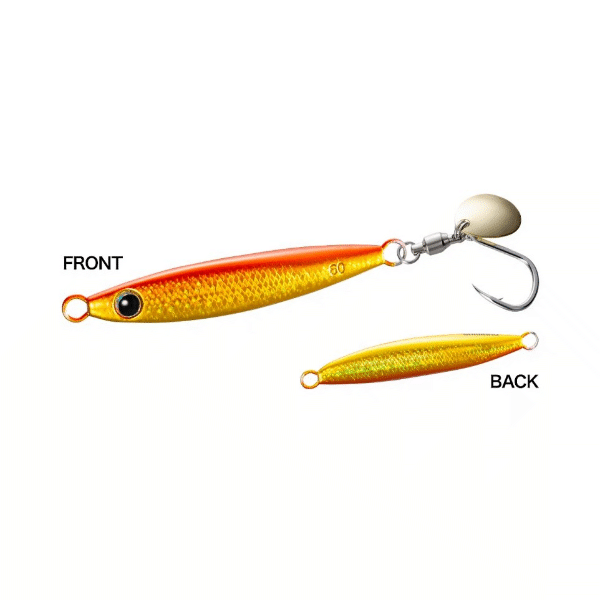 SHIMANO OCEA FALLSHOT BLADE 60g 72mm : 60g Sinking JU-W06X S AKAKIN 004